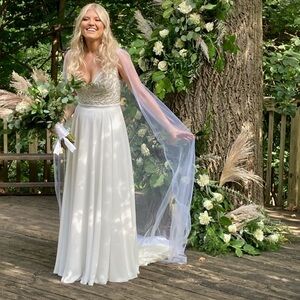 Ivory Beaded Bridal Gown